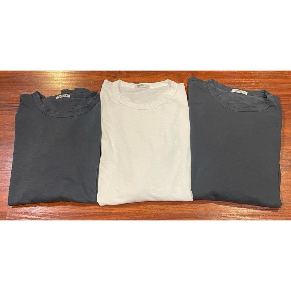 BUCK MASON L/S LOT OF 3 SHIRTS SIZES MEDIUM